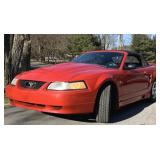 2002 FORD MUSTANG CONVERTIBLE AUTO V6