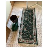 WATERING CAN AND 64X24 RUG SMALL RUNNER