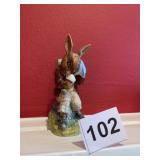 BLUE BUNNYKINS "COOLING OFF"