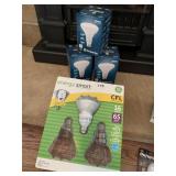 LOT OF VARIOUS LIGHT BULBS IN BOXES