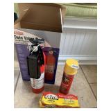 NEW FIRE EXTINGUISHER, STERNO, FOAM INSULATION