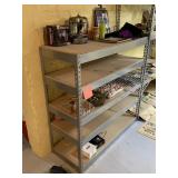 5 TIER METAL SHELF 48X48X19