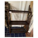 WOOD WALL SHELF 29"H X 16"W X 6"D