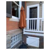 8FT HIGH UMBRELLA WITH STAND