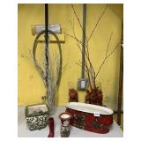 CHRISTMAS BOWL AND Dï¿½COR FALL