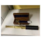 SPECTROSCOPE NOTICAL IN WOOD BOX