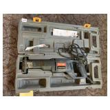 RYOBI RECIP SAW WITH CASE AND MILWAUKEE BLADE