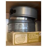 CAKE PANS AND INSERTS