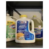 1 FULL AMMONIA,  2 1/4 FULL CLOROX