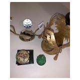 METAL ANGEL CANDLE HOLDER, PAPER WEIGHT ETC.