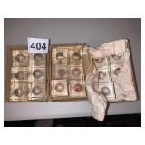 18 CANDLE HOLDERS IN BOX