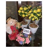 ROSES BY LENA LIU MUSIC BOX, LEMON TREES