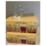 2 NEW IN BOX GLASSWARE SETS NOBLE EXCELLENCE