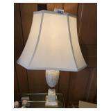 31IN HIGH ALABASTER LAMP