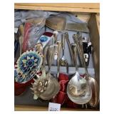 ROGER BROTHER SILVER PLATE AND OTHER SERVING