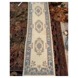 RUG RUNNER 91" X 24" WOOL