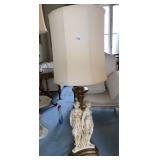 FIGURAL BASE LAMP 51" H