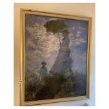 MONET MEADOW FRAMED PRINT 32" L X 26" W