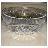 CRYSTAL ETCHED BOWL