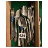 ASSORTED TEASPOONS