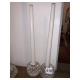 WATERFORD CRYSTAL CANDLE HOLDER