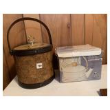 ICE BUCKET, TEAPOT