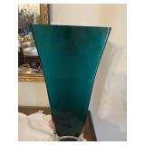 CASED GLASS VASE 22"