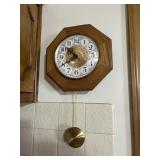 WOOD WALL CLOCK