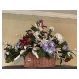 SILK ARRANGEMENT IN BASKET