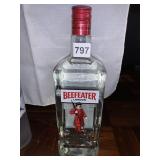 BEEF EATER GIN 1.75 OPENED