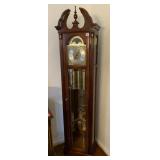 HOWARD MILLER GRANDFATHER CLOCK WORKING CONDITION