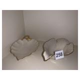 TWO LENOX ANDY DISHES