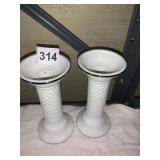 CANDLE STANDS AND CANDLES