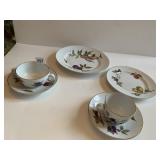 16 DINNER PLATES, 13 LUNCHEON PLATES, 22 DESSERT