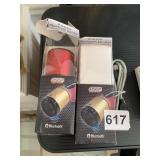 PORTABLE BLUE TOOTH SPEAKERS IN BOX