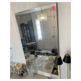 47.5" X 30" BEVELED MIRROR W/ CHIP