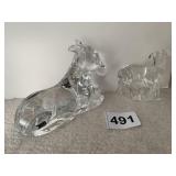 WATERFORD 3" X 2" DONKEY, 2" LAMB