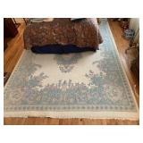 ROOM SZ. WOOL RUG HAS SOME WEAR