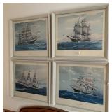 EDWARD GROSS CO., INC. U.S.A. NO. 1-4 SHIP FRAMED