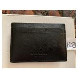 COACH MONEY CLIP/CARD HOLDER NER