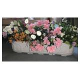 3 SECTION PLANTER W/ ARRANGEMENT