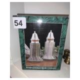 SILVERPLATE SHAKERS IN BOX