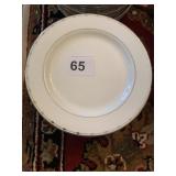 LENOX GRAND CENTRAL PATTERN PLATES 12 PC