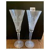 WATERFORD CHAMPAGNE GLASSES