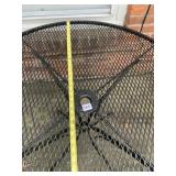 WROUGHT IRON PATIO TABLE