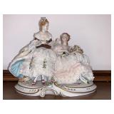 GERMANY WOMAN W/ LACE DRESS - SOME DAMAGE ON LACE