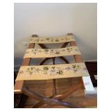 NEEDLEPOINT VALET STAND