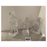 WATERFORD WISEMEN 6"S, 5", 4"