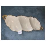 LENOX 3 SECTION DISH W/ HANDLES