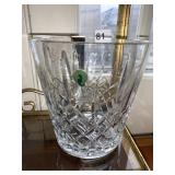 WATERFORD ICE BUCKET W/ TONGS